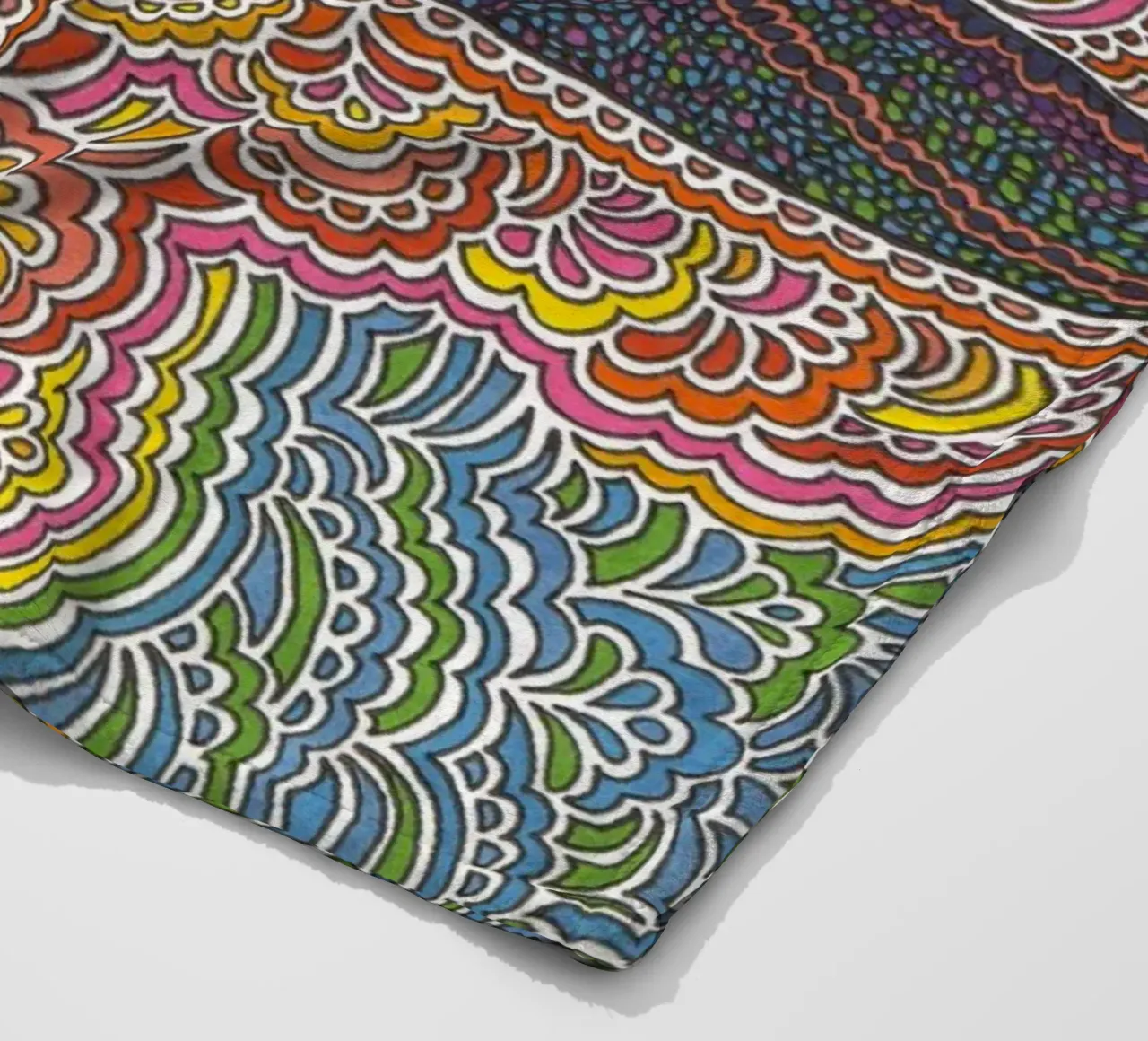 Dragonfly Drawing Meditation coperta in pile da KP Design