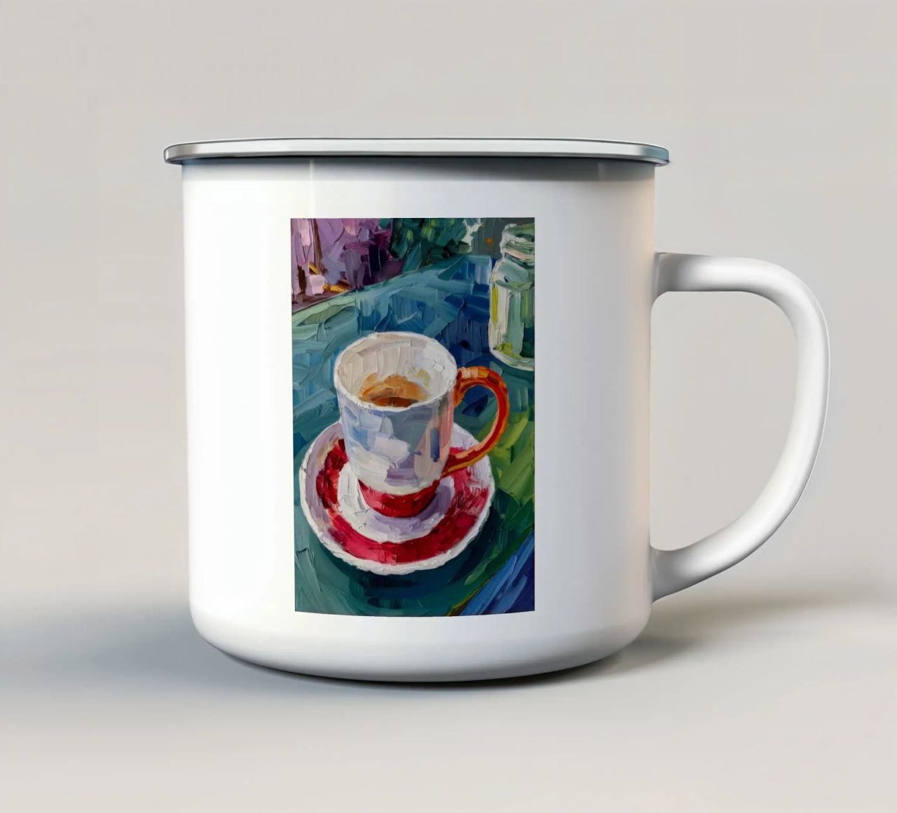 Tazza di fantasticheria tazza in smalto da Mystic Grain