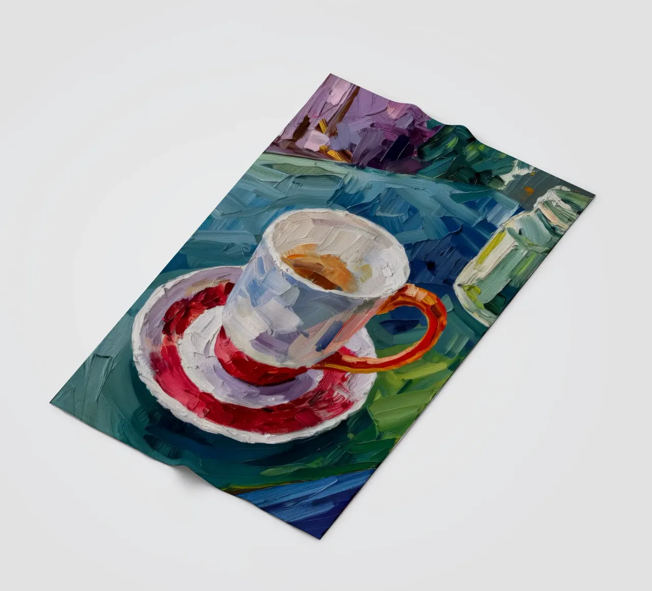 Tasse der Träumerei Fleecedecke von Mystic Grain