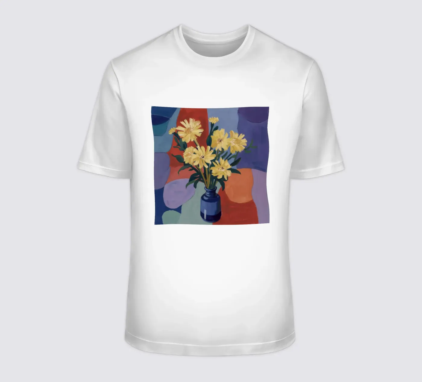 Margherite su patch t-shirt da Mystic Grain