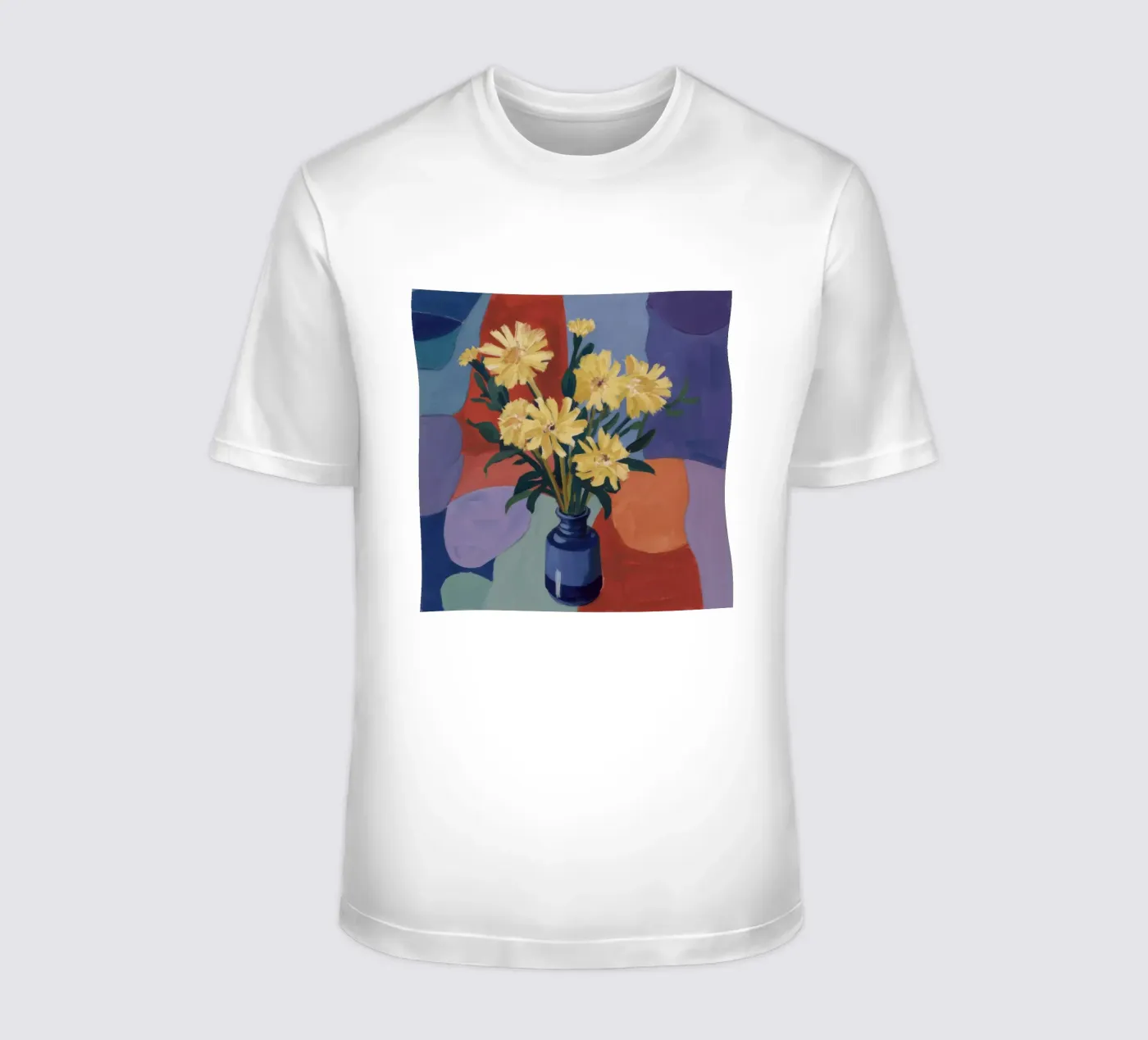 Margherite su patch t-shirt da Mystic Grain