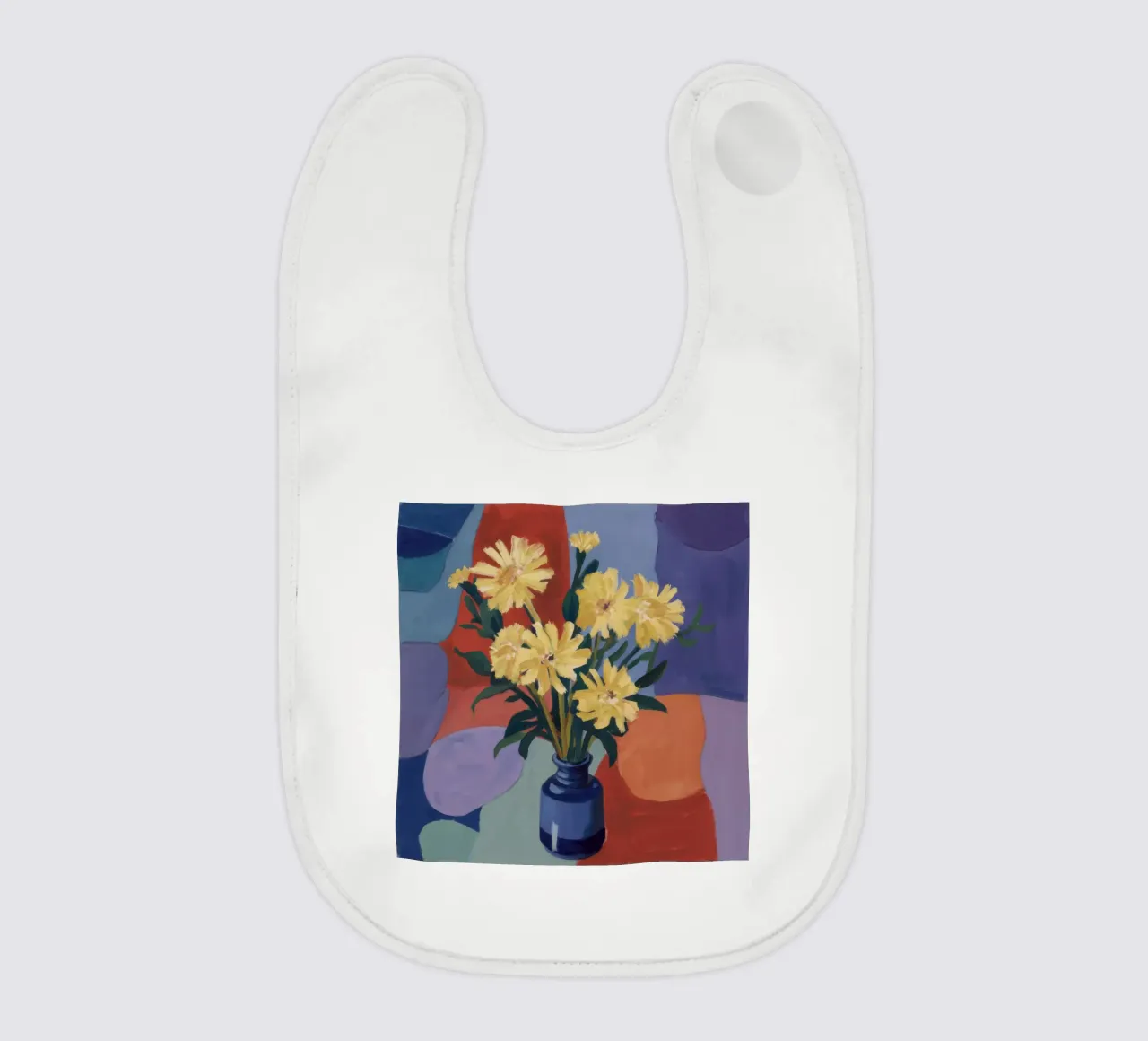 Margherite su patch bavaglino da Mystic Grain