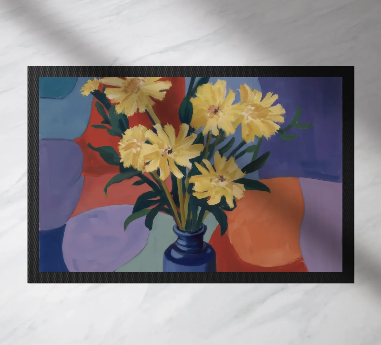 Margherite su patch zerbino da Mystic Grain