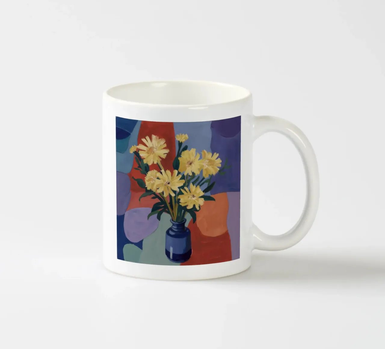 Margherite su patch tazza in ceramica da Mystic Grain