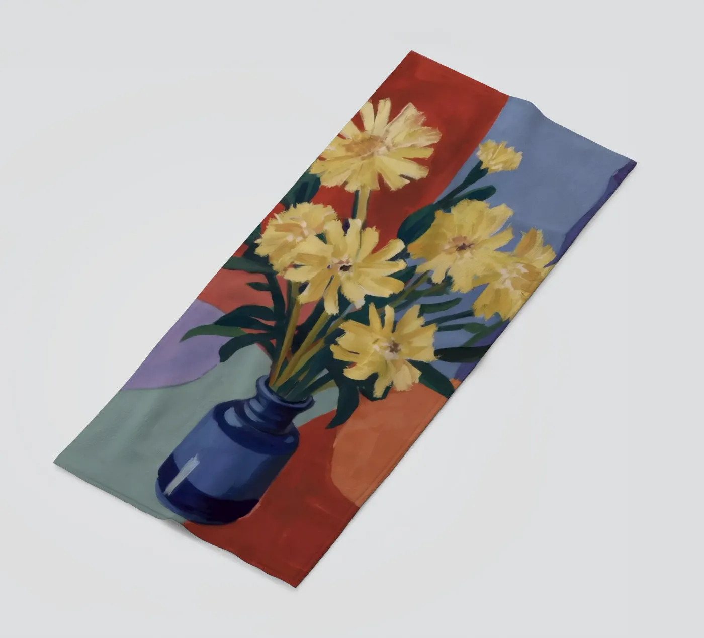 Daisies on Patch telo mare da Mystic Grain