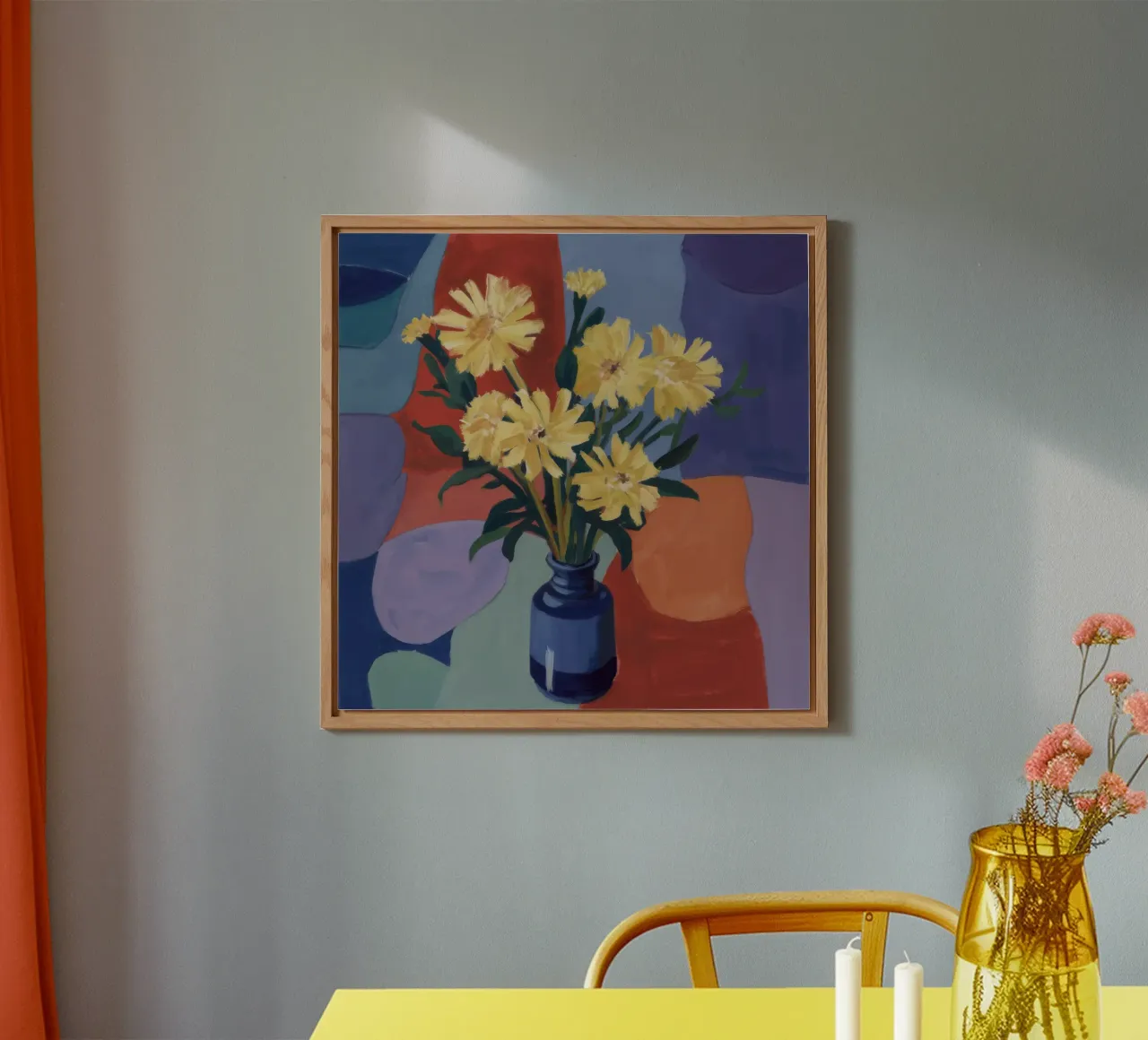 Daisies on Patch pannello forex da Mystic Grain