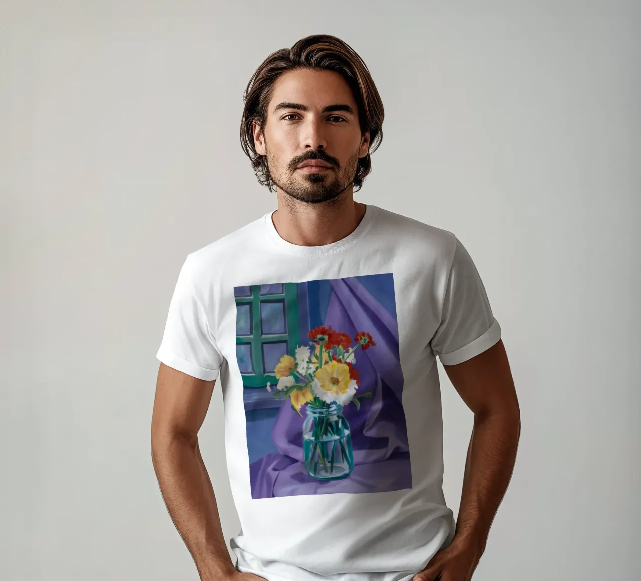 Vase of Grace t-shirt by Mystic Grain