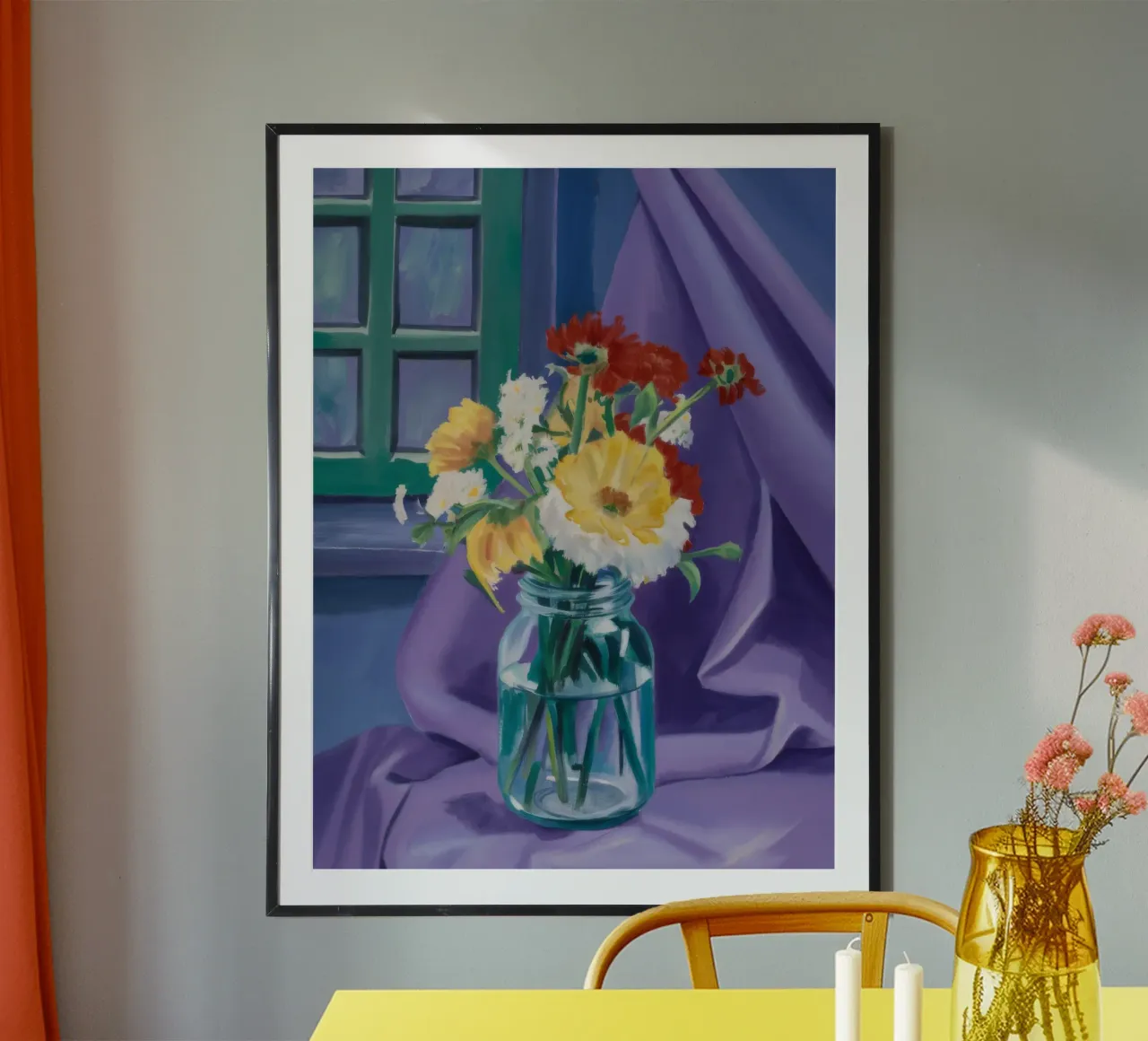 Vase of Grace poster by Mystic Grain