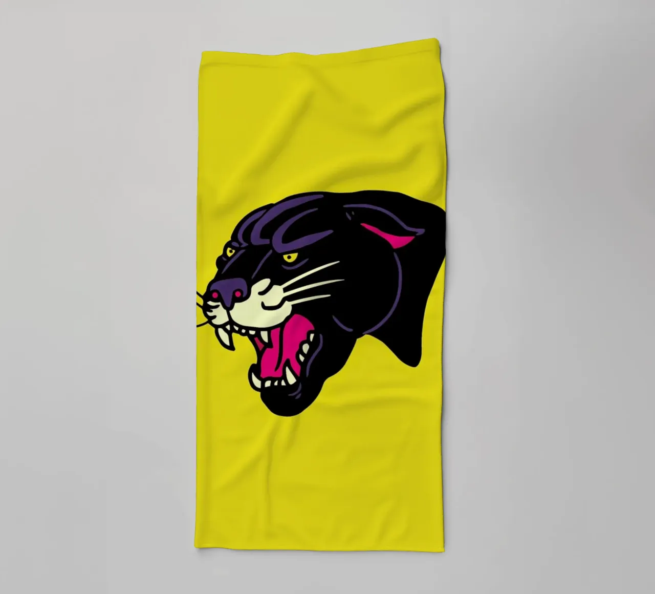 Panther towel by Nick Cocozza