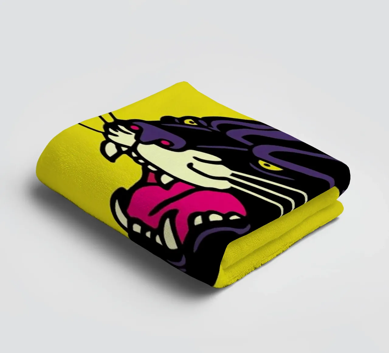 Panther towel by Nick Cocozza