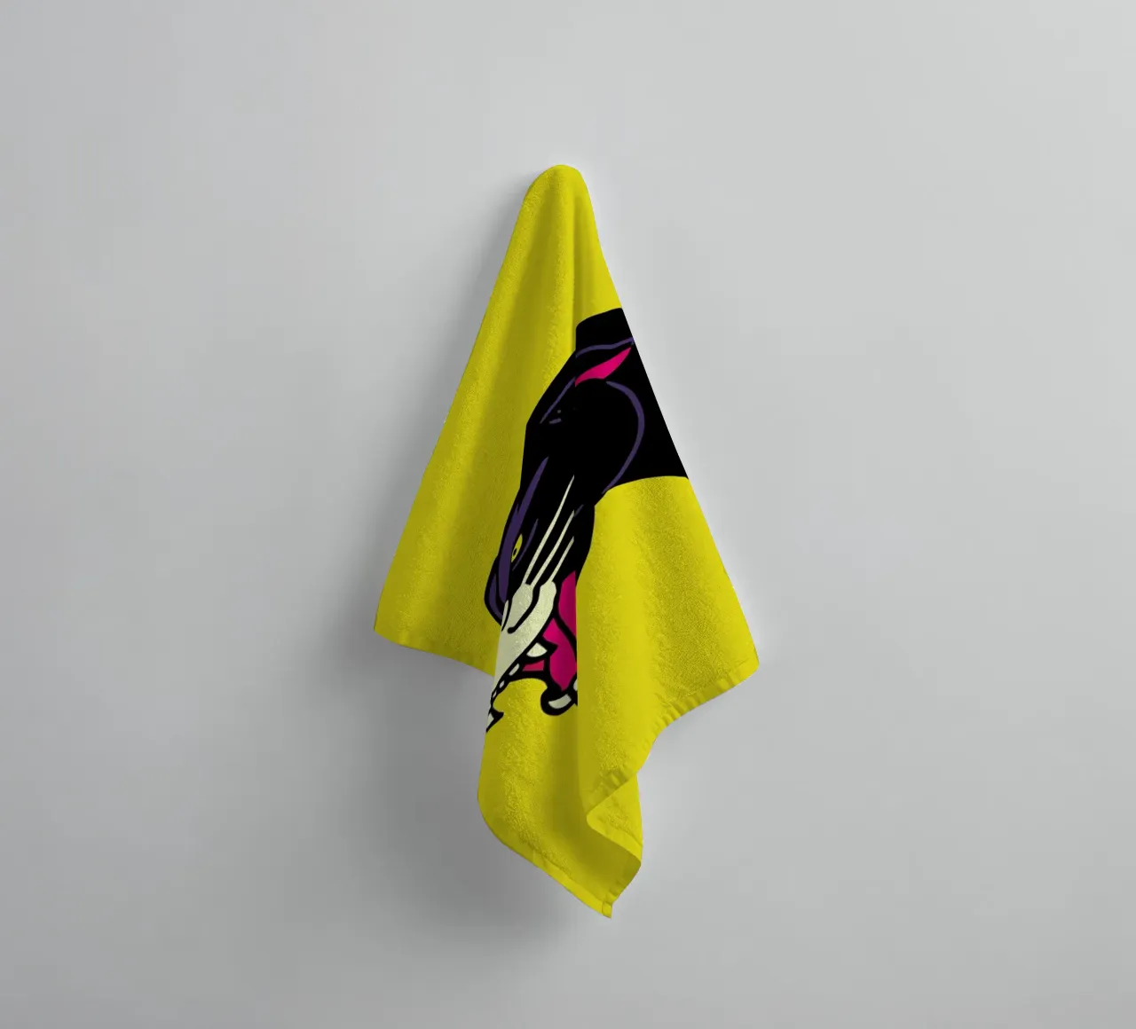 Panther towel by Nick Cocozza