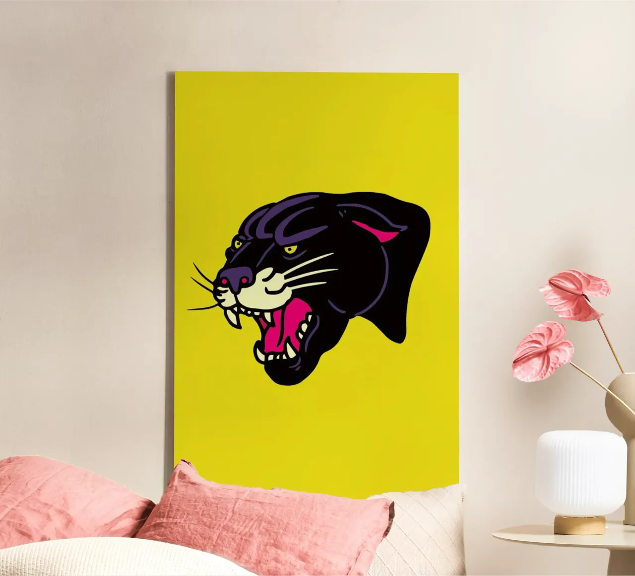 Panther toile de Nick Cocozza