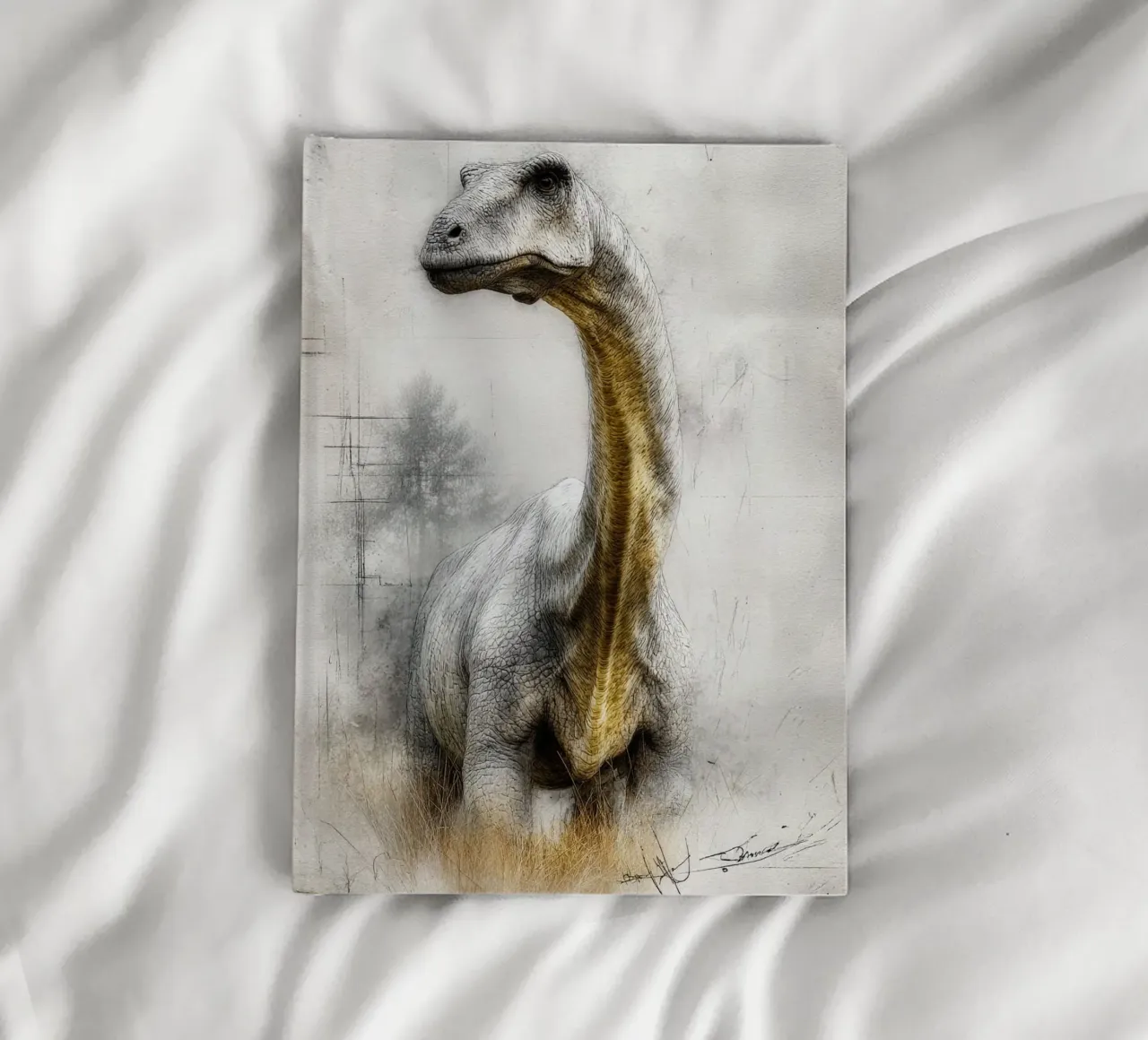Dinosaur / Brachiosaurus notebook by Kinderherz