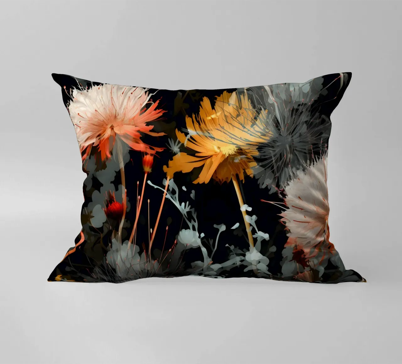 Dente di leone lunatico cuscino da Botanical Pattern House