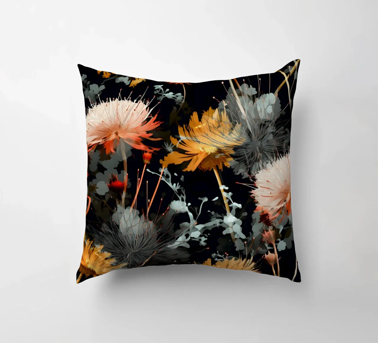 Dente di leone lunatico cuscino da Botanical Pattern House
