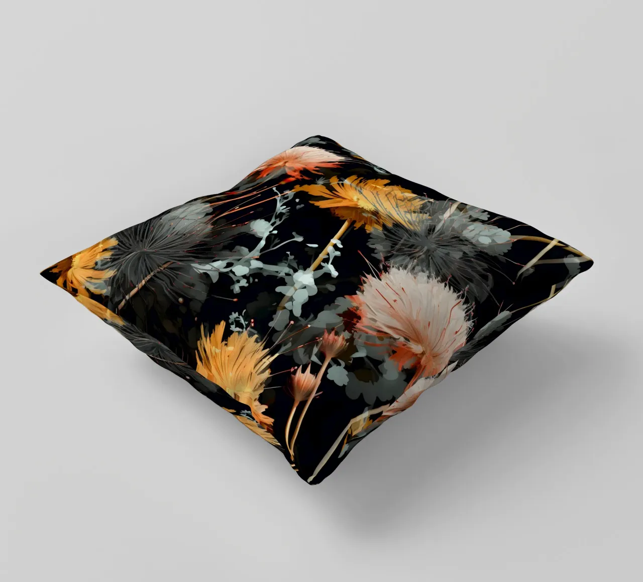 Dente di leone lunatico cuscino da Botanical Pattern House