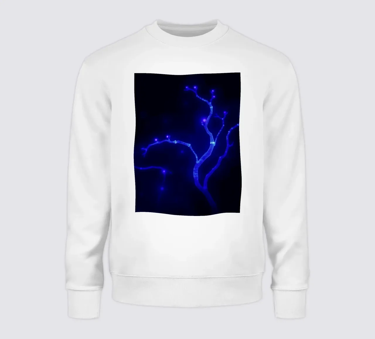 Forme curve e luminescenti in colori pastello si fondono tra loro. felpa da DesignDoodle