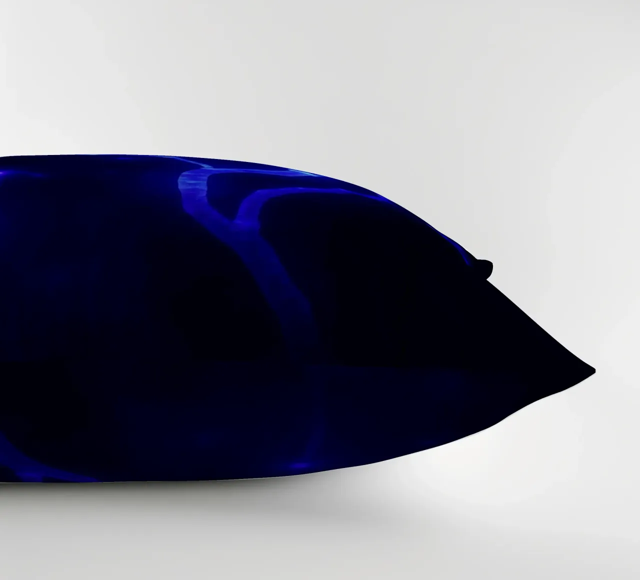 Forme curve e luminescenti in colori pastello si fondono tra loro. cuscino da DesignDoodle