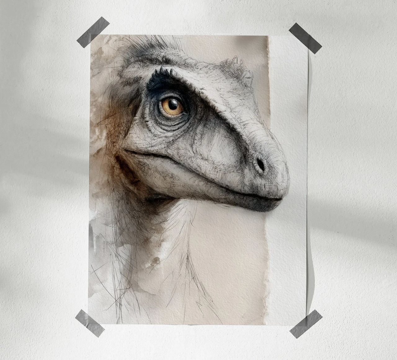 Dinosaurier / Velociraptor poster de Kinderherz