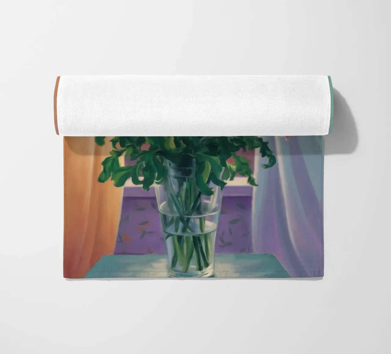 Eleganza del fiore della finestra telo mare da Mystic Grain