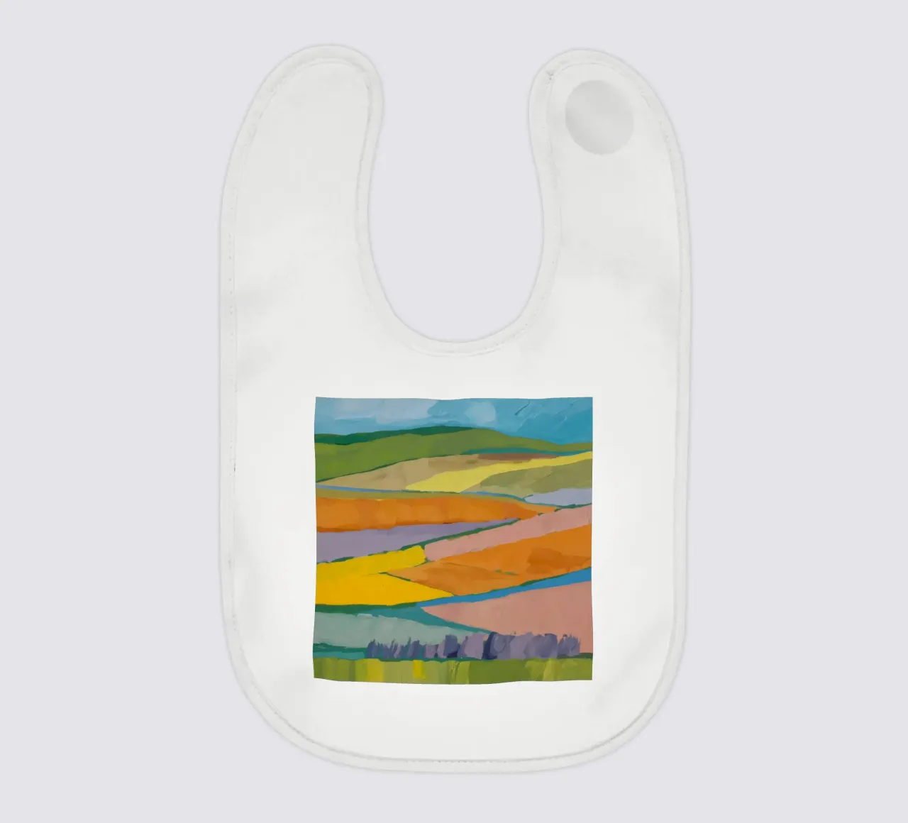 Patchwork Feldträume Babylätzchen von Mystic Grain