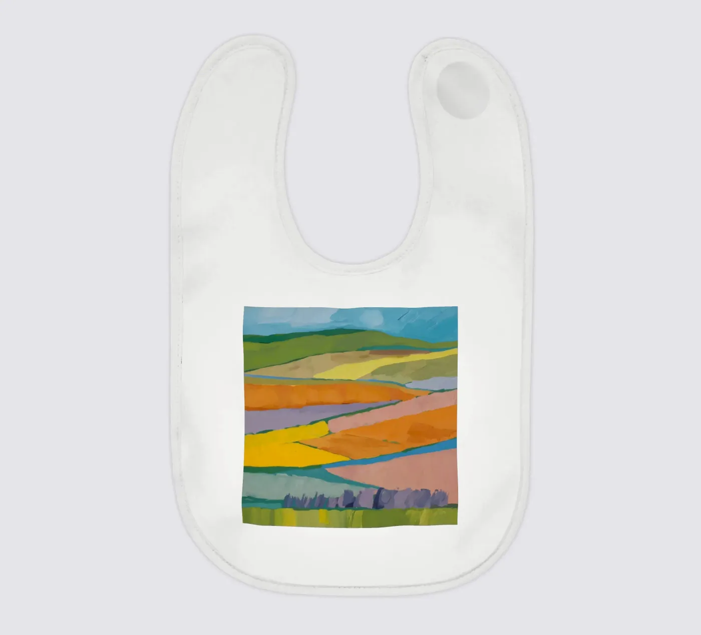 Campi da sogno patchwork bavaglino da Mystic Grain