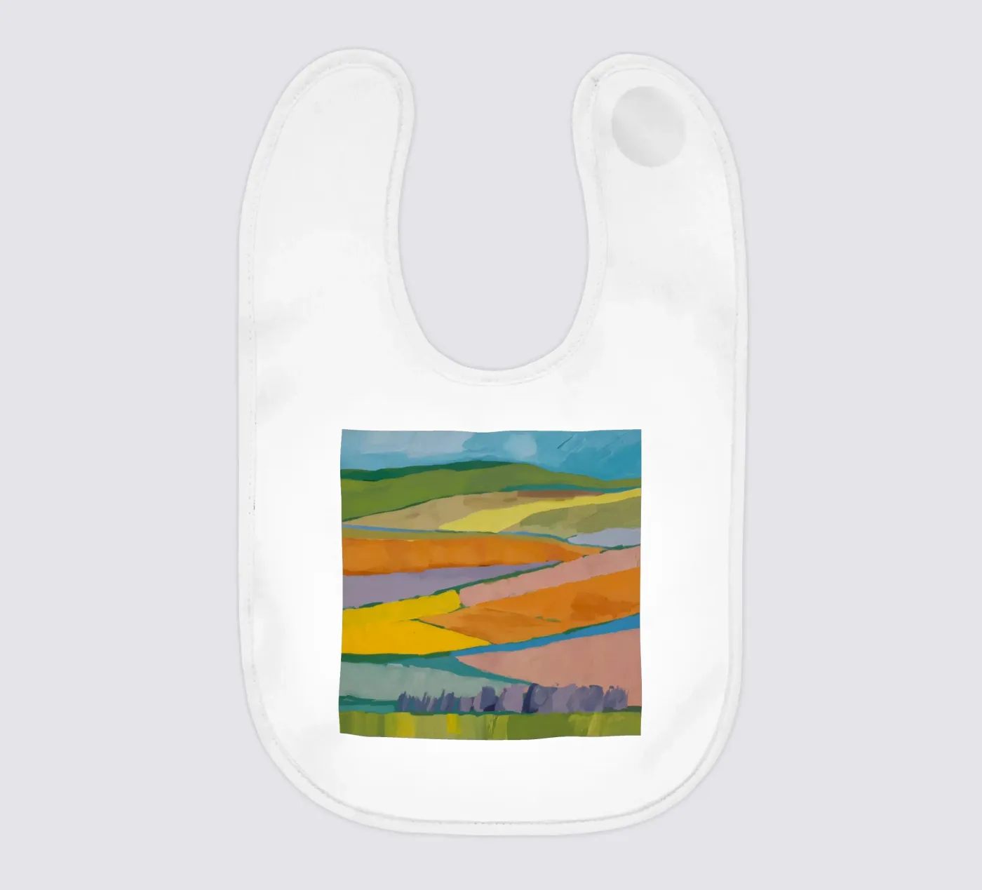 Patchwork Field Dreams baby slabbetje van Mystic Grain