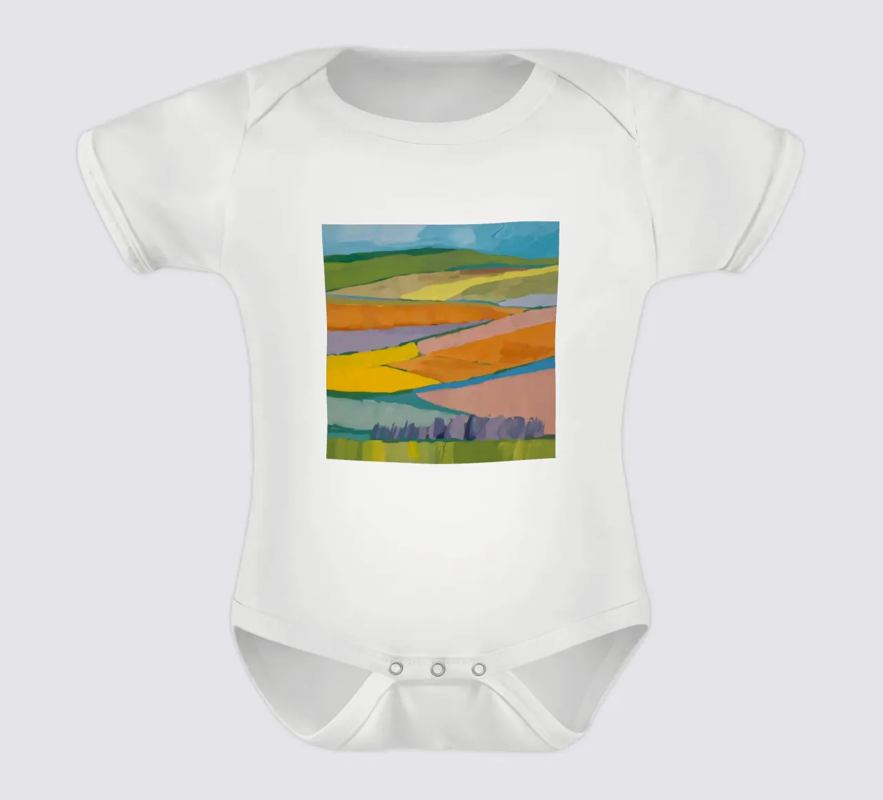 Patchwork Field Dreams body bébé de Mystic Grain
