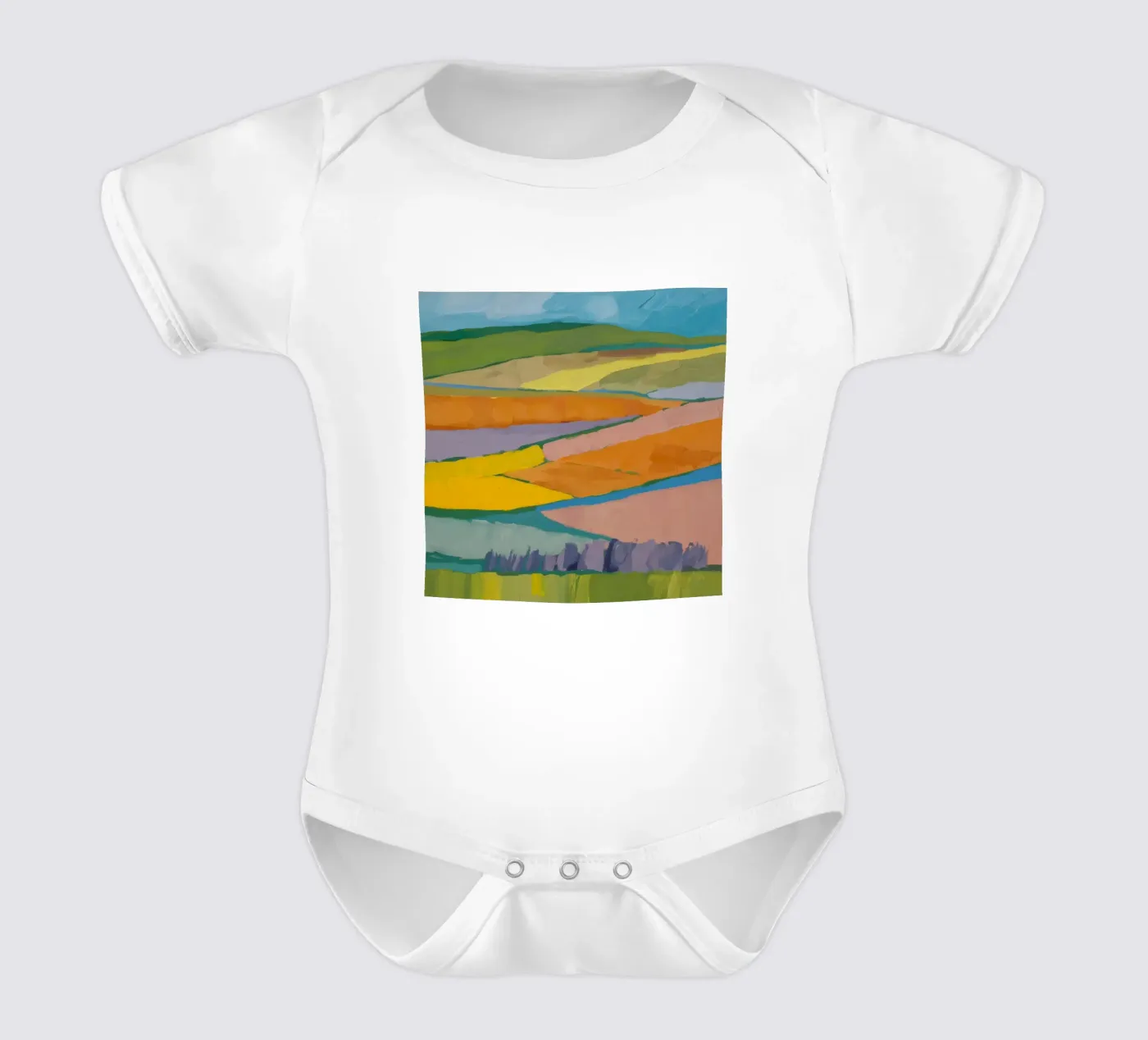 Patchwork Field Dreams body bébé de Mystic Grain