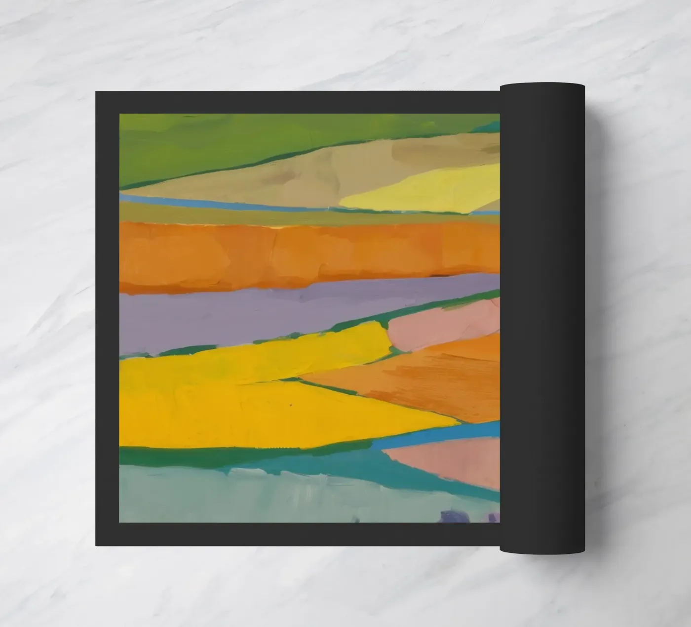 Campi da sogno patchwork zerbino da Mystic Grain