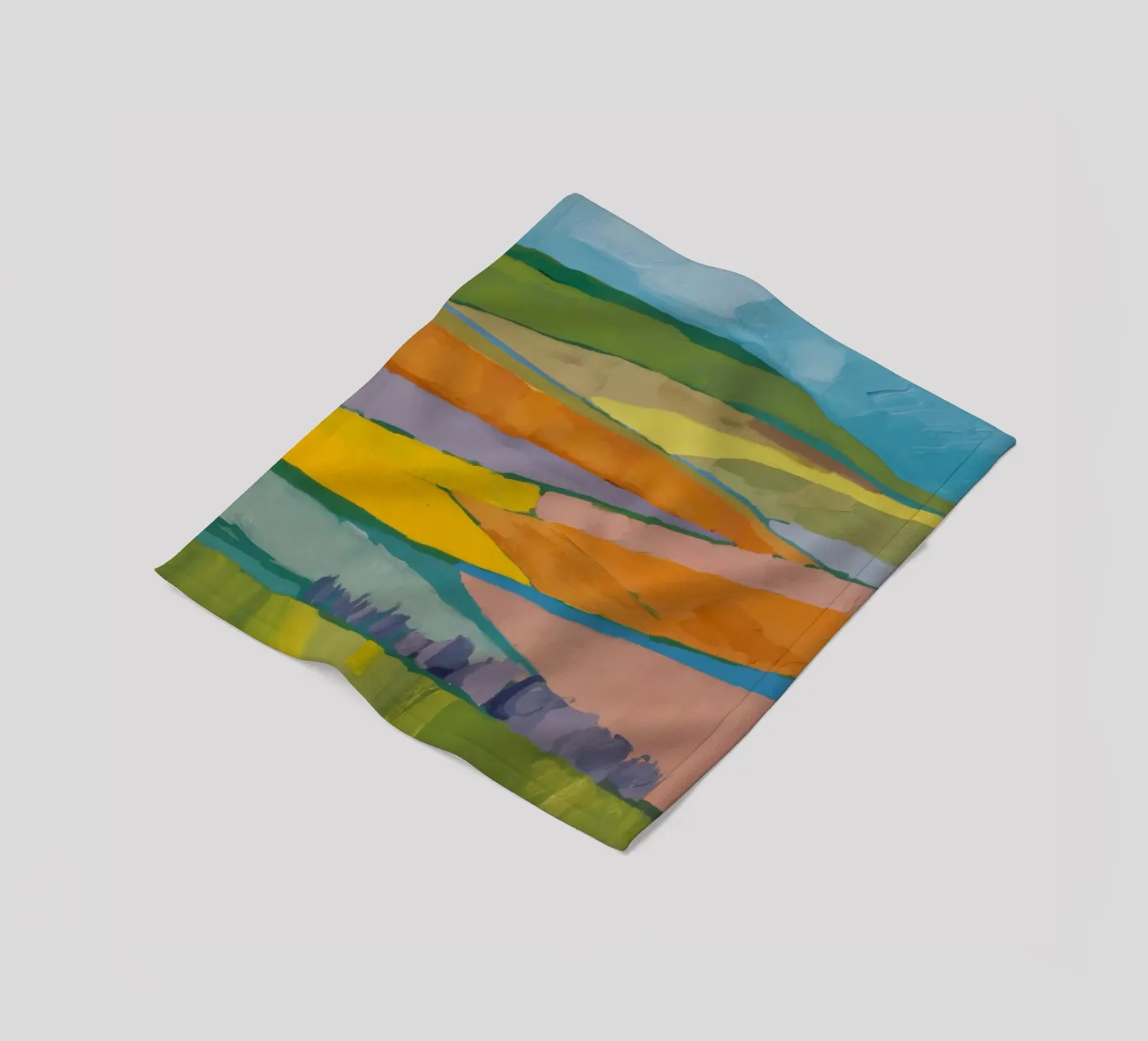 Patchwork Field Dreams fleecedeken van Mystic Grain