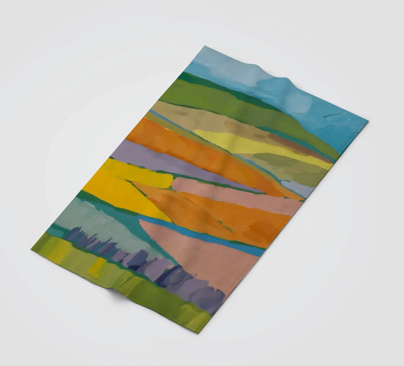 Patchwork Field Dreams fleecedeken van Mystic Grain