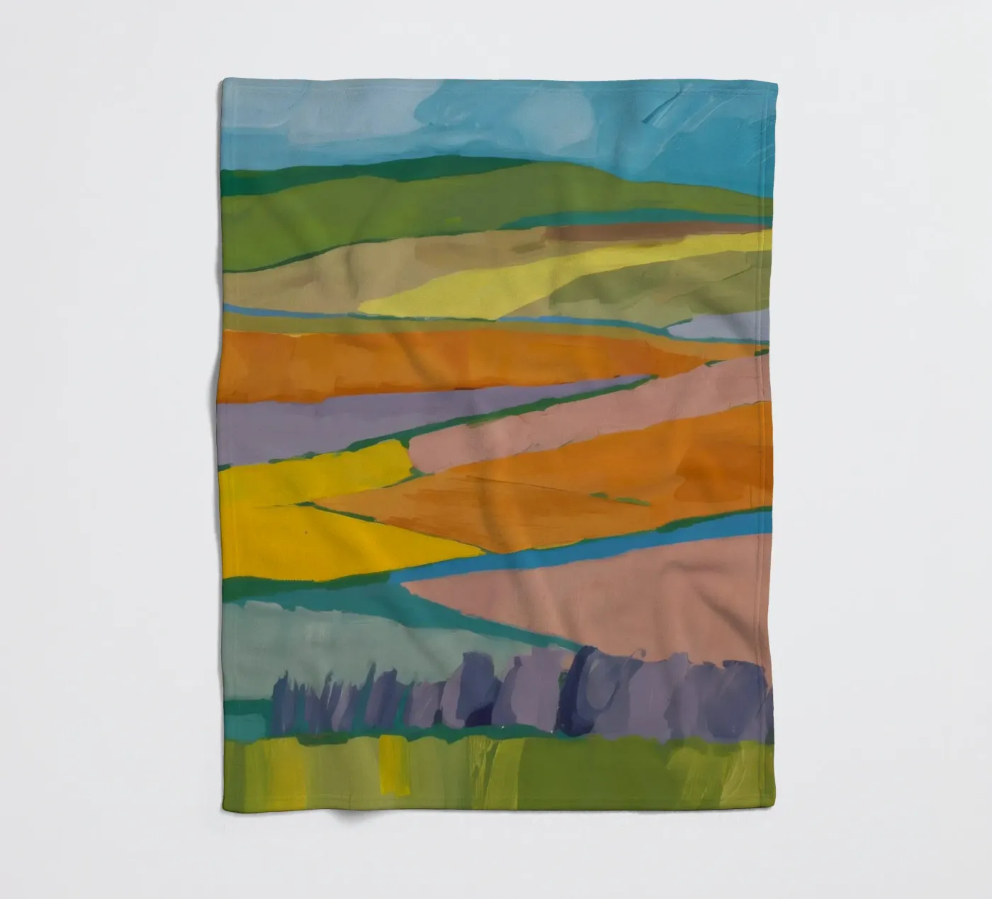 Patchwork Field Dreams fleecedeken van Mystic Grain