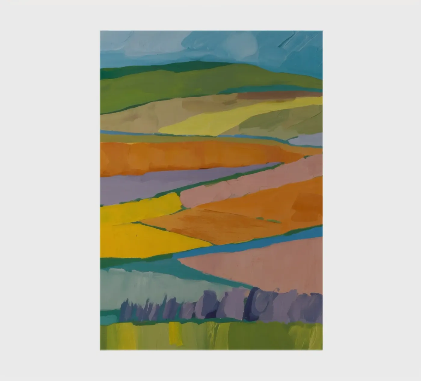 Patchwork Field Dreams notebook by Mystic Grain