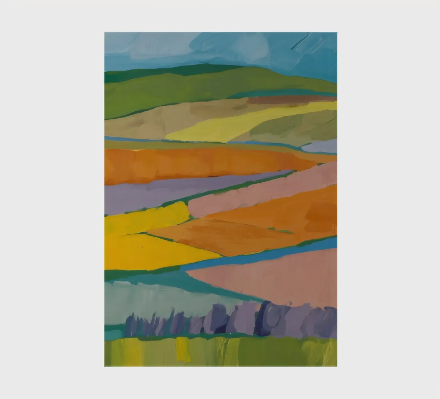 Patchwork Field Dreams notebook by Mystic Grain