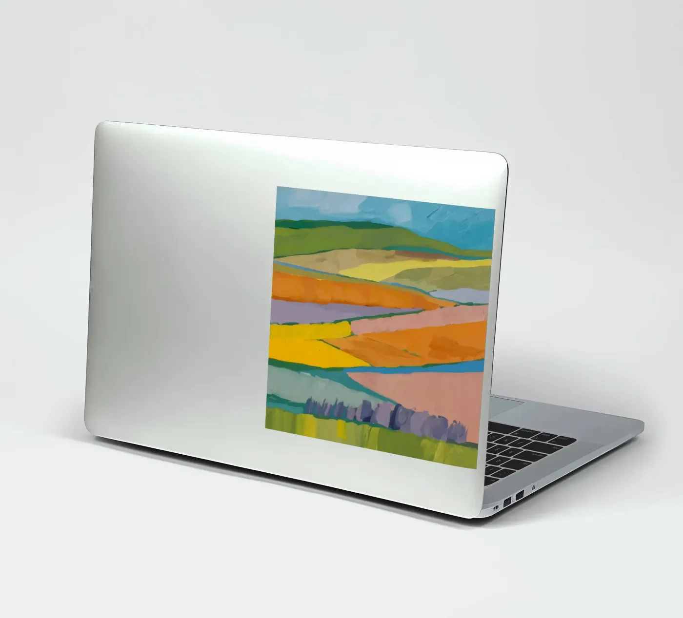 Patchwork Field Dreams Sticker von Mystic Grain