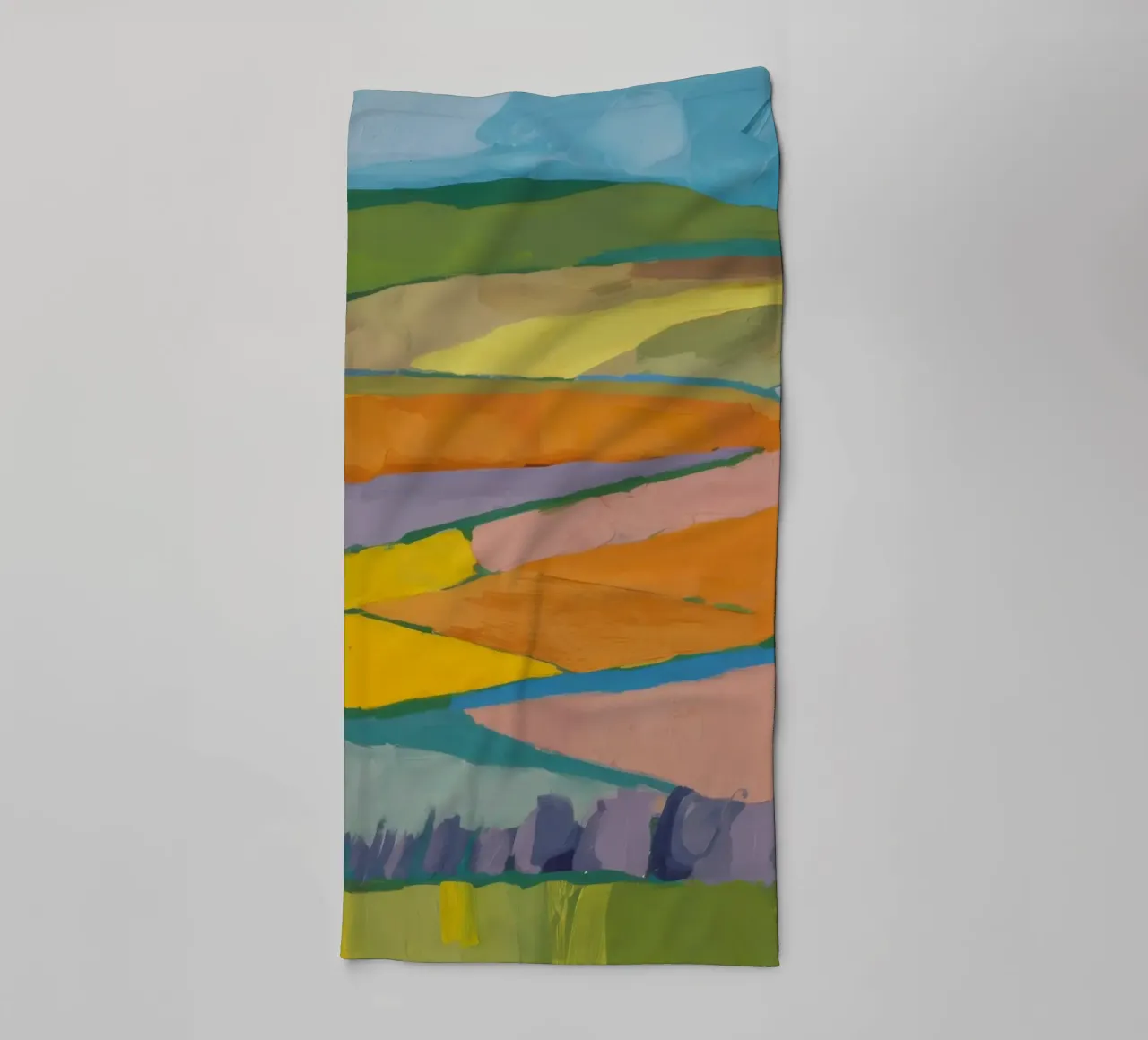 Patchwork Field Dreams serviette de bain de Mystic Grain