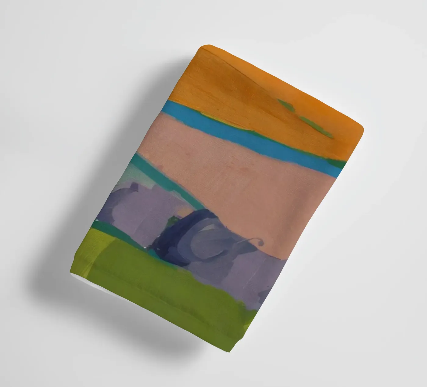 Campi da sogno patchwork asciugamano da bagno da Mystic Grain