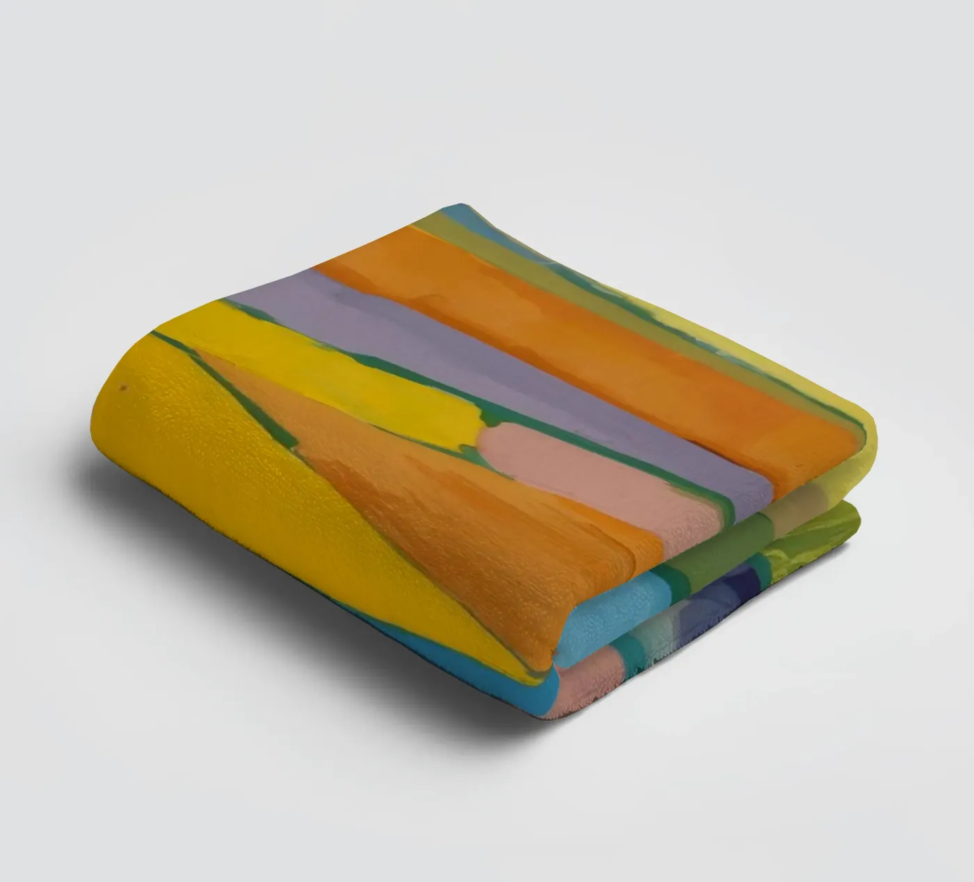 Campi da sogno patchwork asciugamano da bagno da Mystic Grain