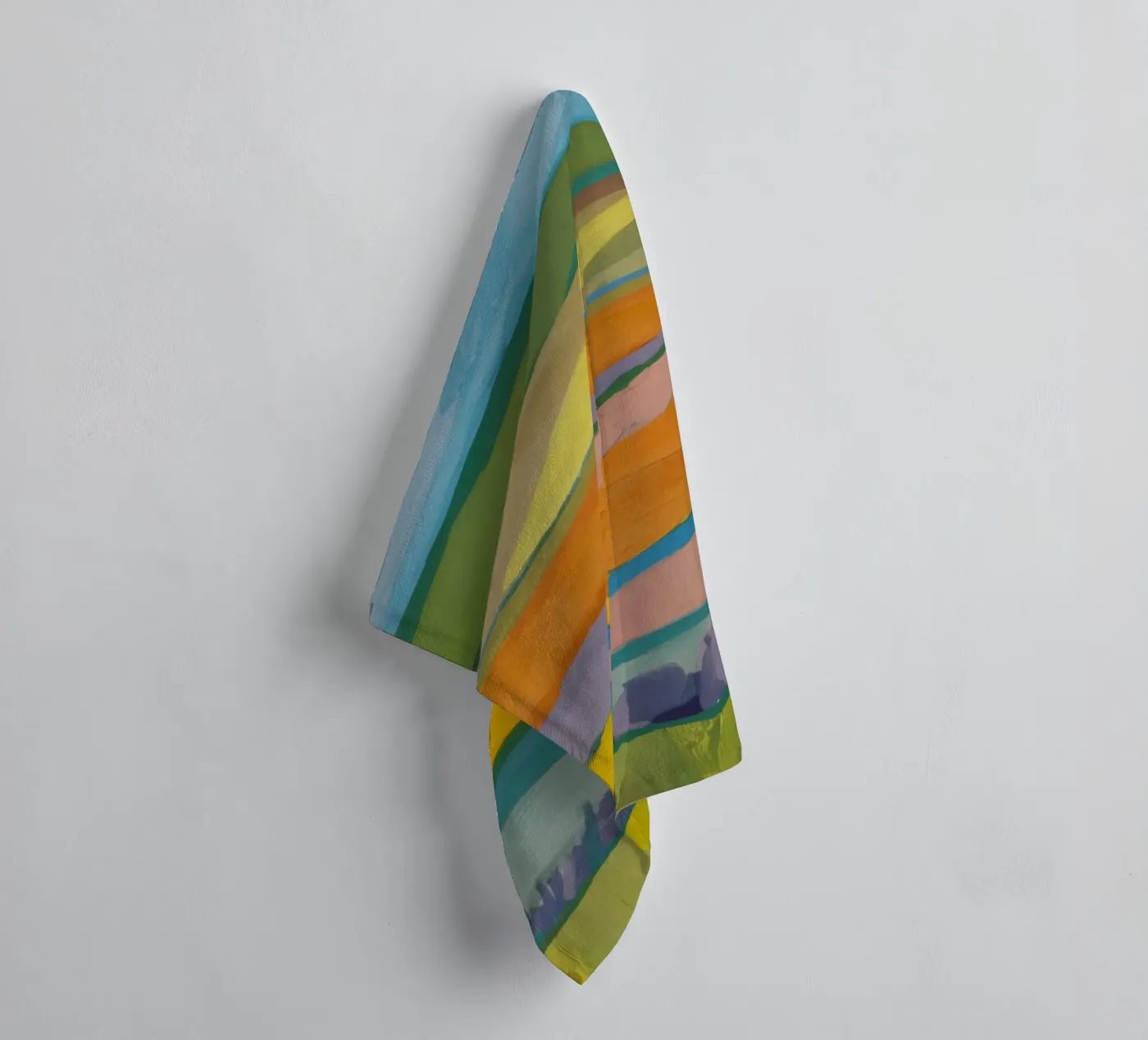 Campi da sogno patchwork asciugamano da bagno da Mystic Grain