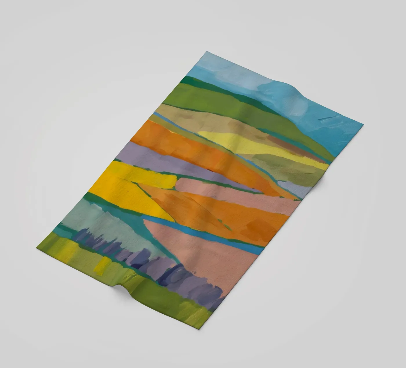 Campi da sogno patchwork telo mare da Mystic Grain