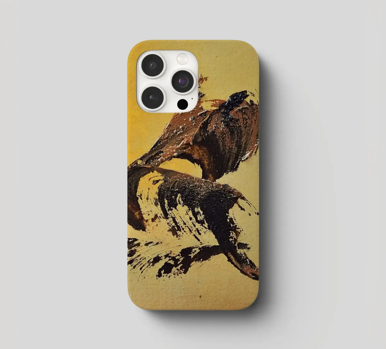 MESSAGE FROM THE HEART 32 cover iphone da Thierry Vobmann Abstract painting