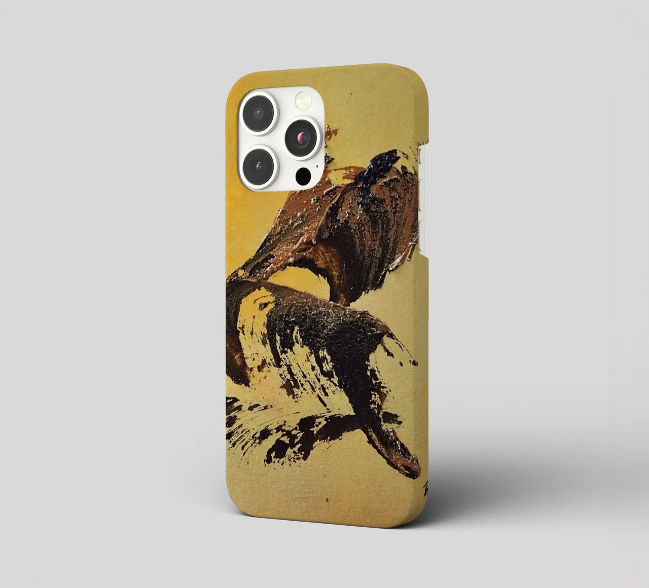 MESSAGE FROM THE HEART 32 cover iphone da Thierry Vobmann Abstract painting