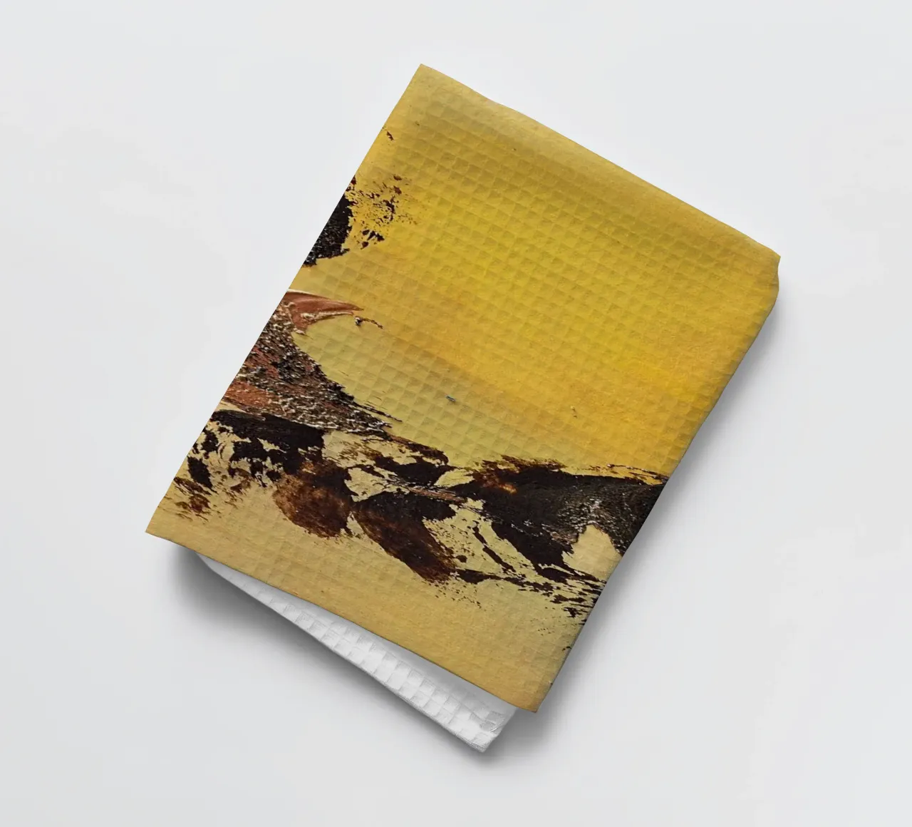 MESSAGE FROM THE HEART 32 canovaccio da cucina da Thierry Vobmann Abstract painting