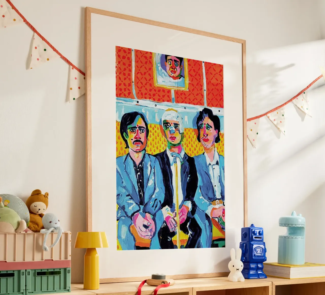 Train Brothers poster da Blanca Nuñez Pozuelo
