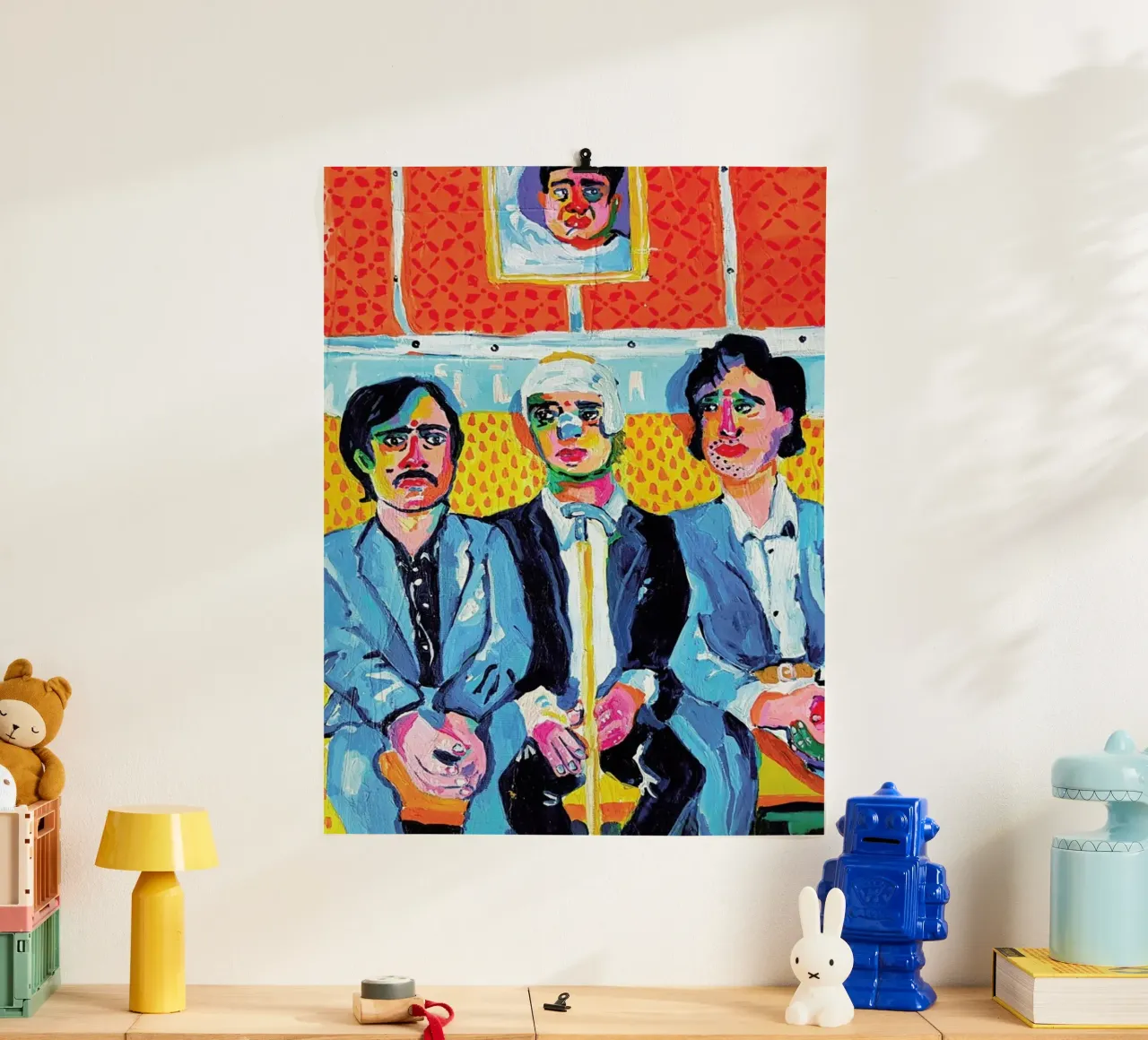 Train Brothers poster da Blanca Nuñez Pozuelo