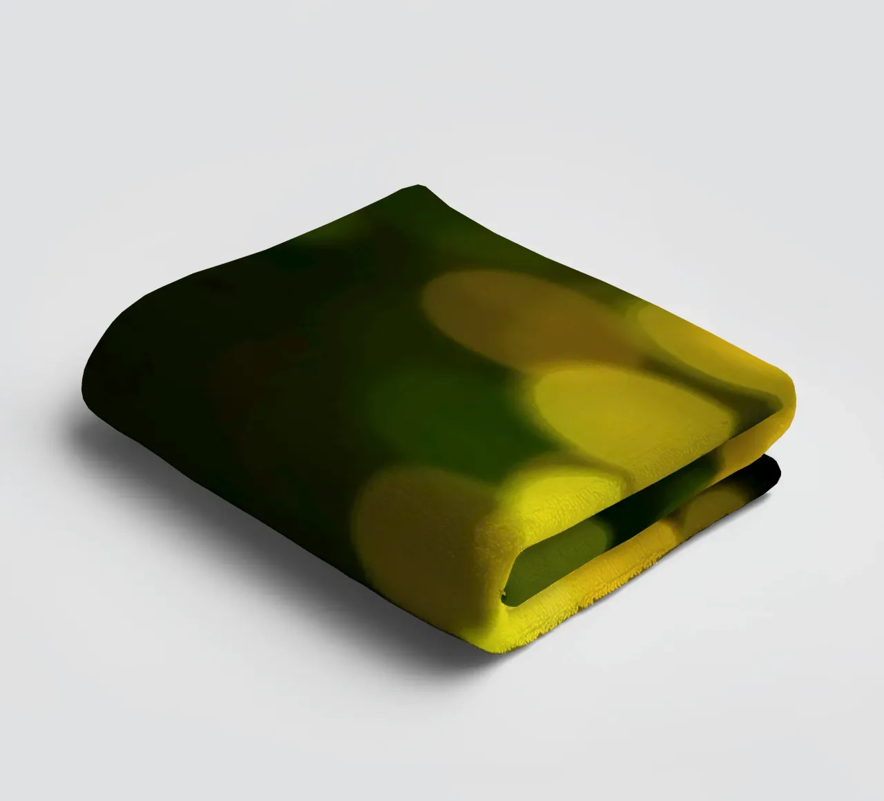 bokeh lights create a festive atmosphere towel by DesignDoodle