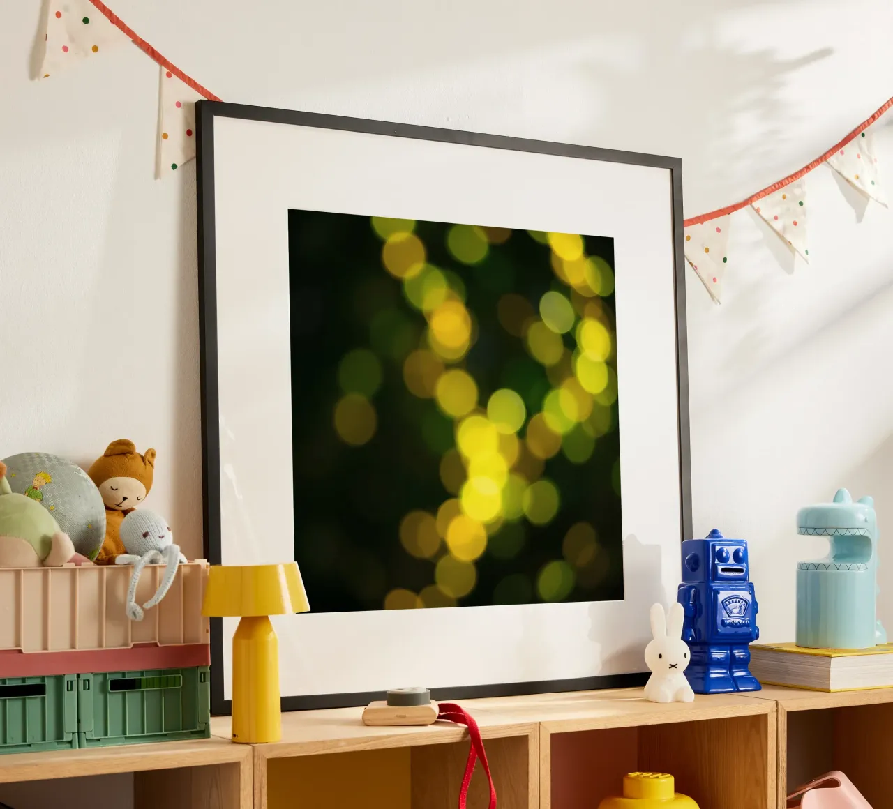 bokeh lights create a festive atmosphere hahnemühle by DesignDoodle