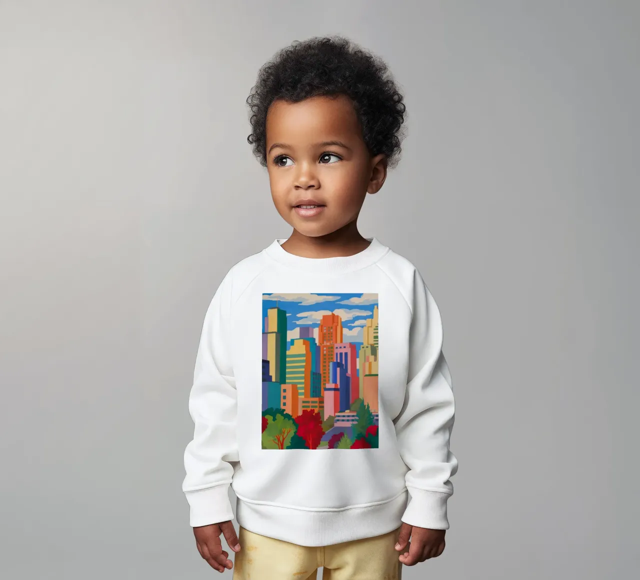 Sinfonía City Blocks sudadera de bebé de Mystic Grain