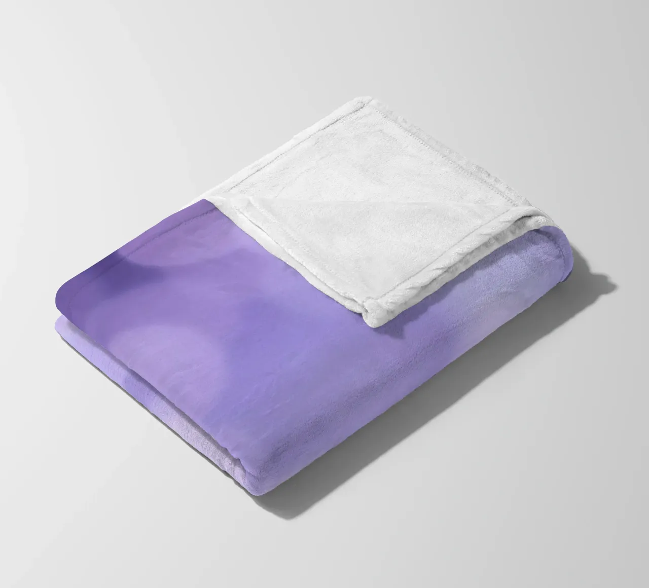 Sfondo bokeh con luci soffuse viola e blu coperta in pile da DesignDoodle